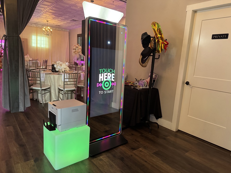 Mirror Booth rental for Sweet 16.
